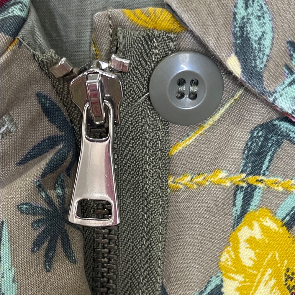 H&M PATTERNED UTILITY JACKET - Picture 10 of 12